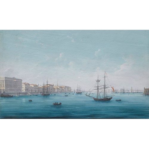 A View of the Neva River, St. Petersburg